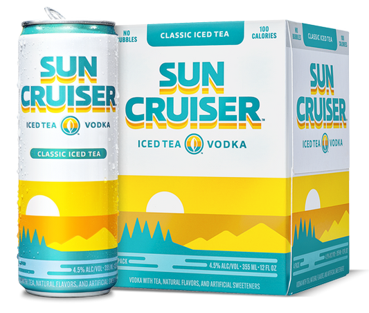 Sun Cruiser Classic Iced Tea Vodka (4x355ml)