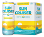 Sun Cruiser Lemonade + Iced Tea Vodka (4x355ml)