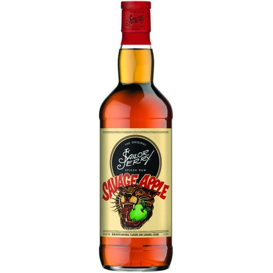 Sailor Jerry Savage Apple Spiced Rum 750ml