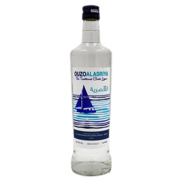 Ouzo Al Asriya Greek Liquor 750ml