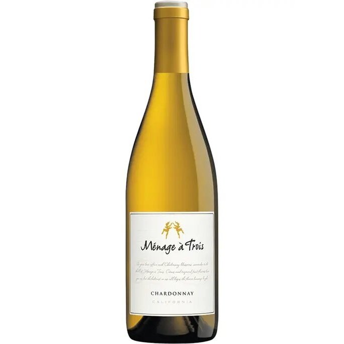 Menage a Trois Chardonnay California 2016 750ml