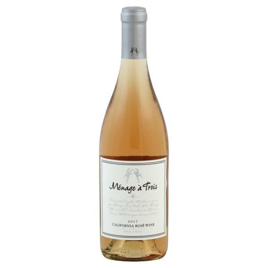 Menage a Trois California Rose Wine 2017 750ml