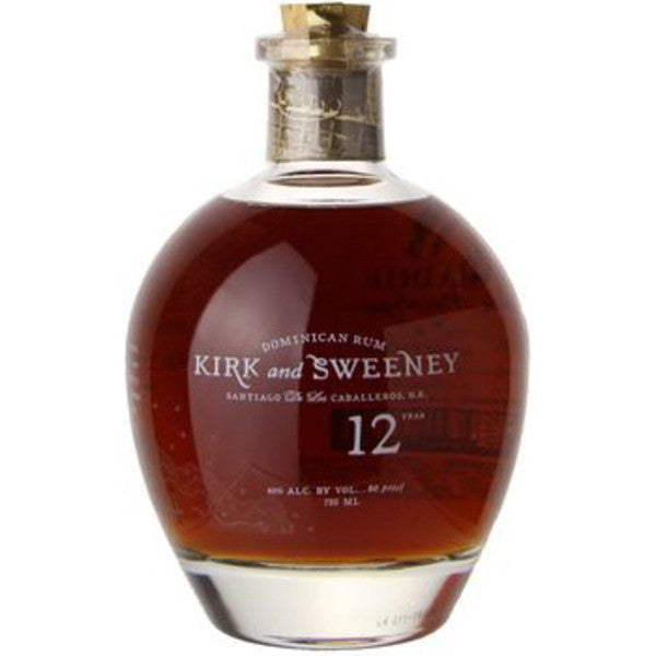 Kirk and Sweeney 12 Year Old Dominican Rum 750ml