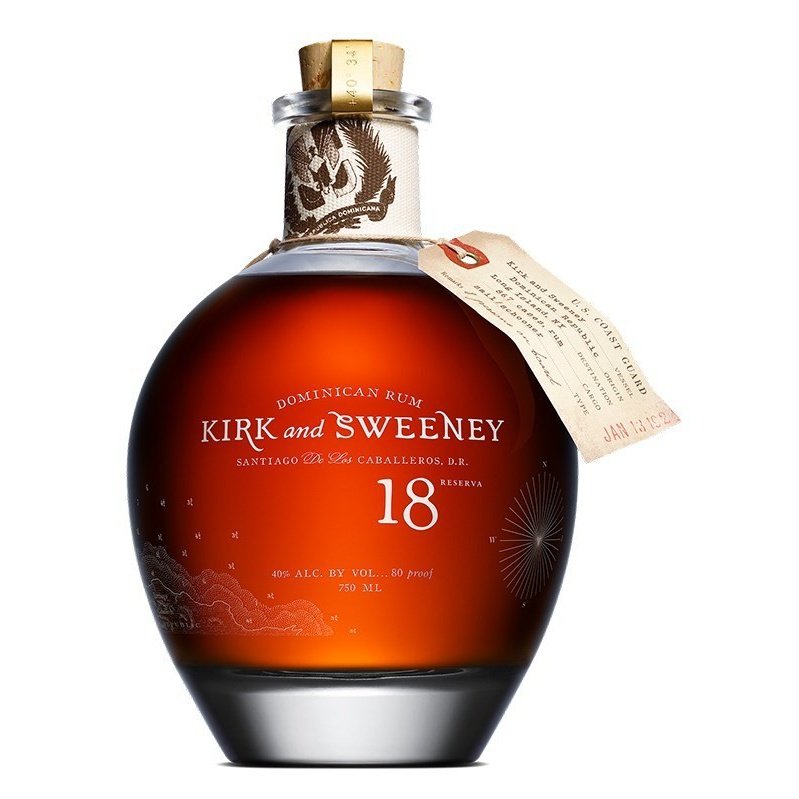 Kirk and Sweeney 18 Year Old Dominican Rum 750ml