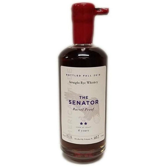 The Senator Barrel Proof 6 Years Old Straight Rye Whiskey 750ml