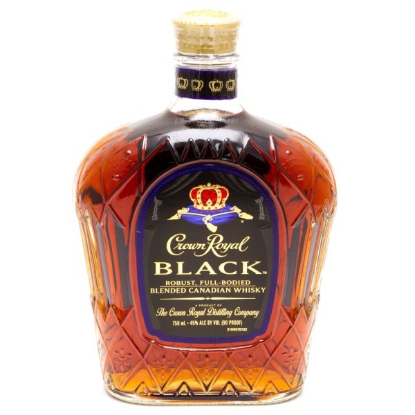 Crown Royal Black Blended Canadian Whisky 1.75L