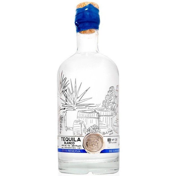 De Don Alberto Gran Reserva Blanco Tequila 750ml