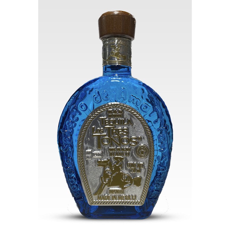 Tequila Los Tres Tonos Blanco 750ml