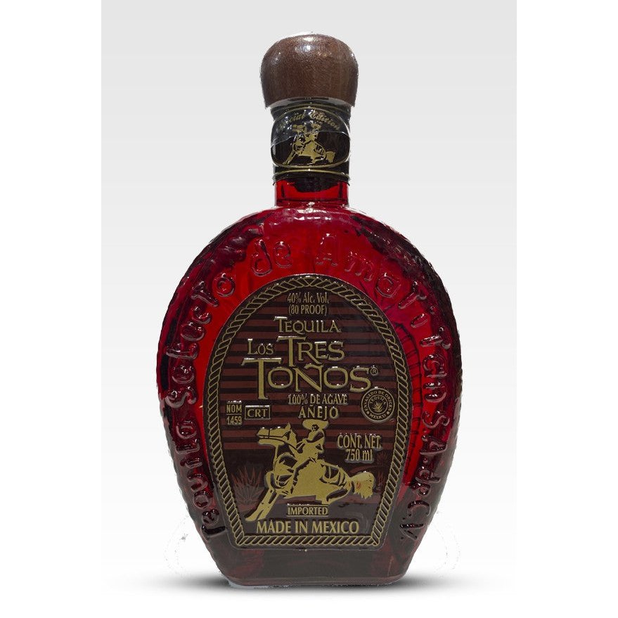 Tequila Los Tres Tonos Anejo 750ml