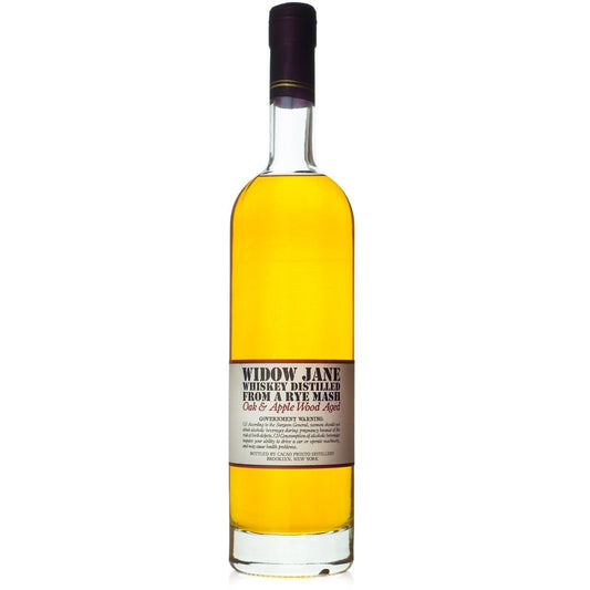 Widow Jane Oak & Apple Wood Aged Rye Mash Whiskey 750ml