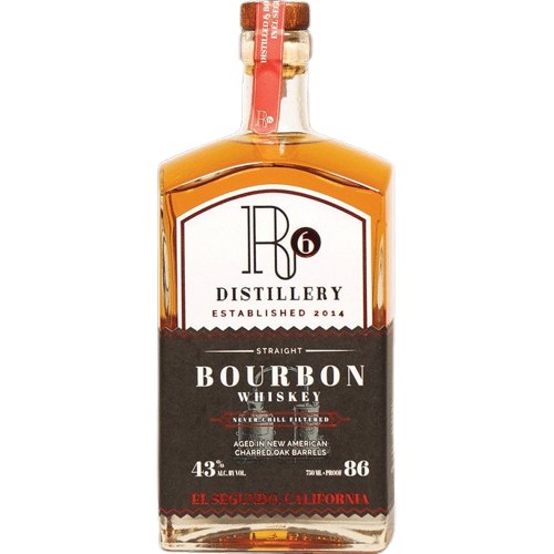 R6 Distillery Straight Bourbon Whiskey (750ml)