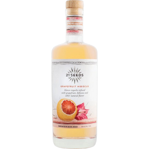 21 Seeds Grapefruit Hibiscus Blanco Tequila (750ml)