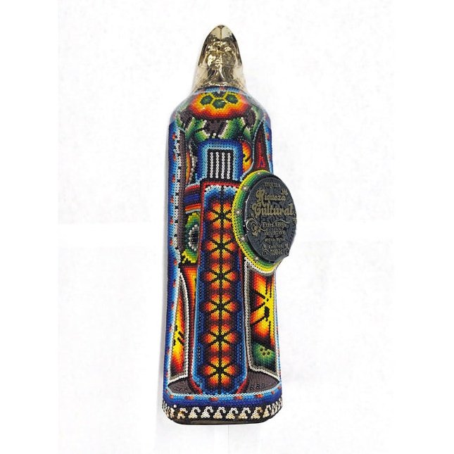 Riqueza Cultural Tequila Extra Añejo Beaded Eagle Guerrero Bottle 750ml