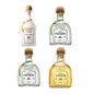 Patron Tequila Four Bottle Bundle (One 375ml, Three 750ml)