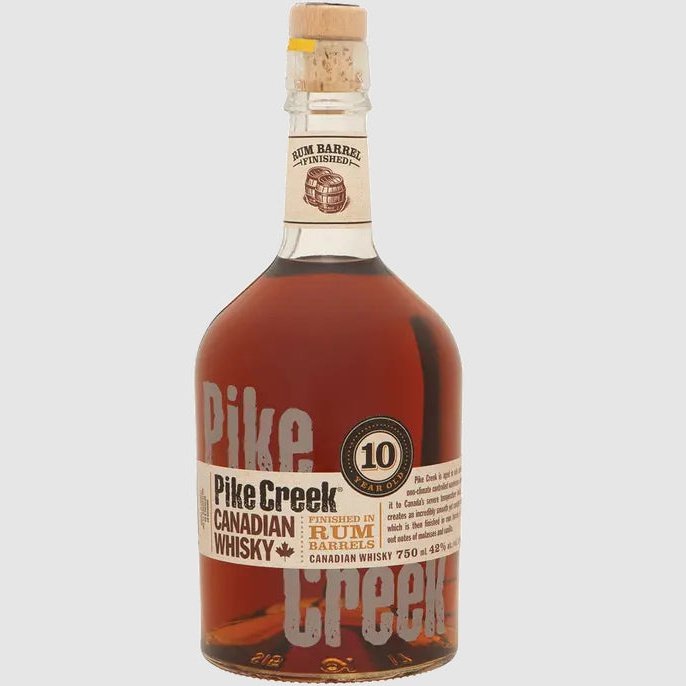 Pike Creek 10 Year Old Canadian Whisky 750ml