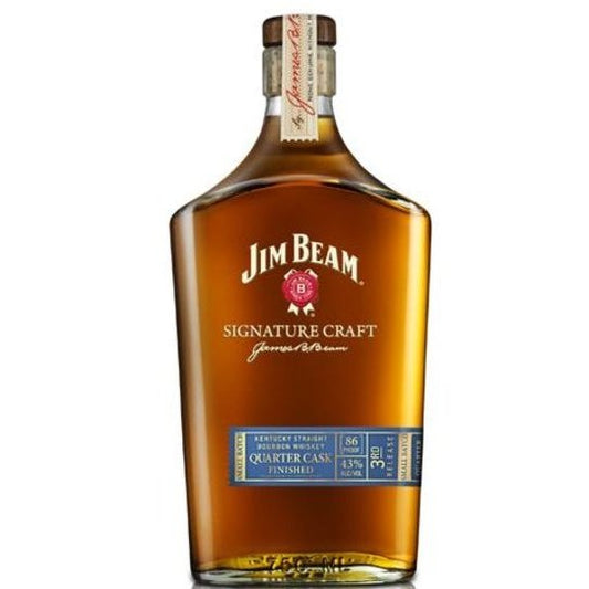 Jim Beam Signature Craft Kentucky Straight Bourbon Whiskey Quarter Cask Finished 750ml