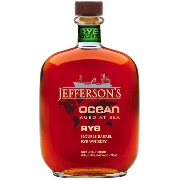 Jefferson's Ocean Aged at Sea Voyage 26 Double Barrel Rye Whiskey 750ml