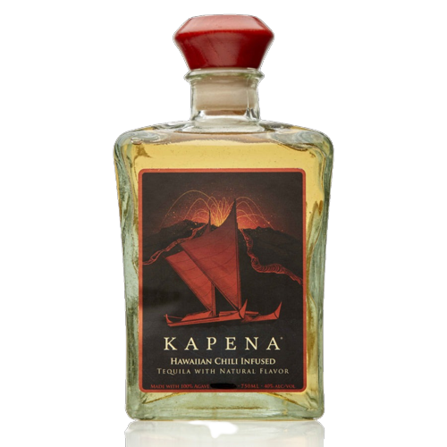 Kapena Hawaiian Chili Infused Reposado Tequila (750ml)