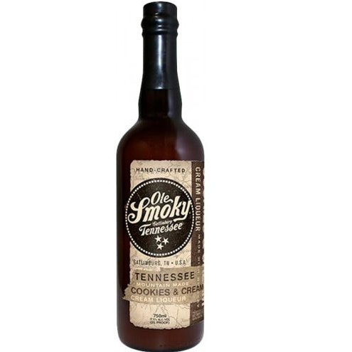 Ole Smoky Cookies & Cream Liqueur 750ml