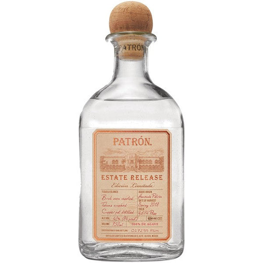 Patron Tequila Blanco Estate Release 750ml