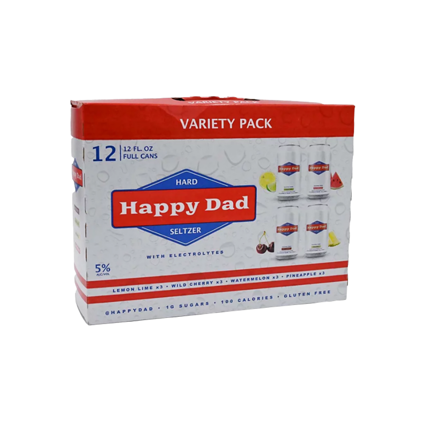 Happy Dad Variety Pack Hard Seltzer (12pk)