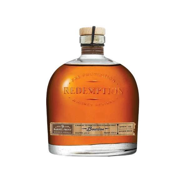 Redemption Bourbon 9 Year Barrel Proof (750ml) 