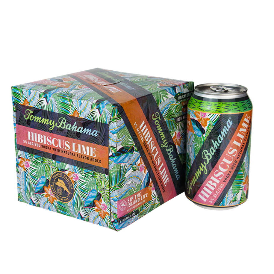 Tommy Bahama Hibiscus Lime Vodka (4pk)