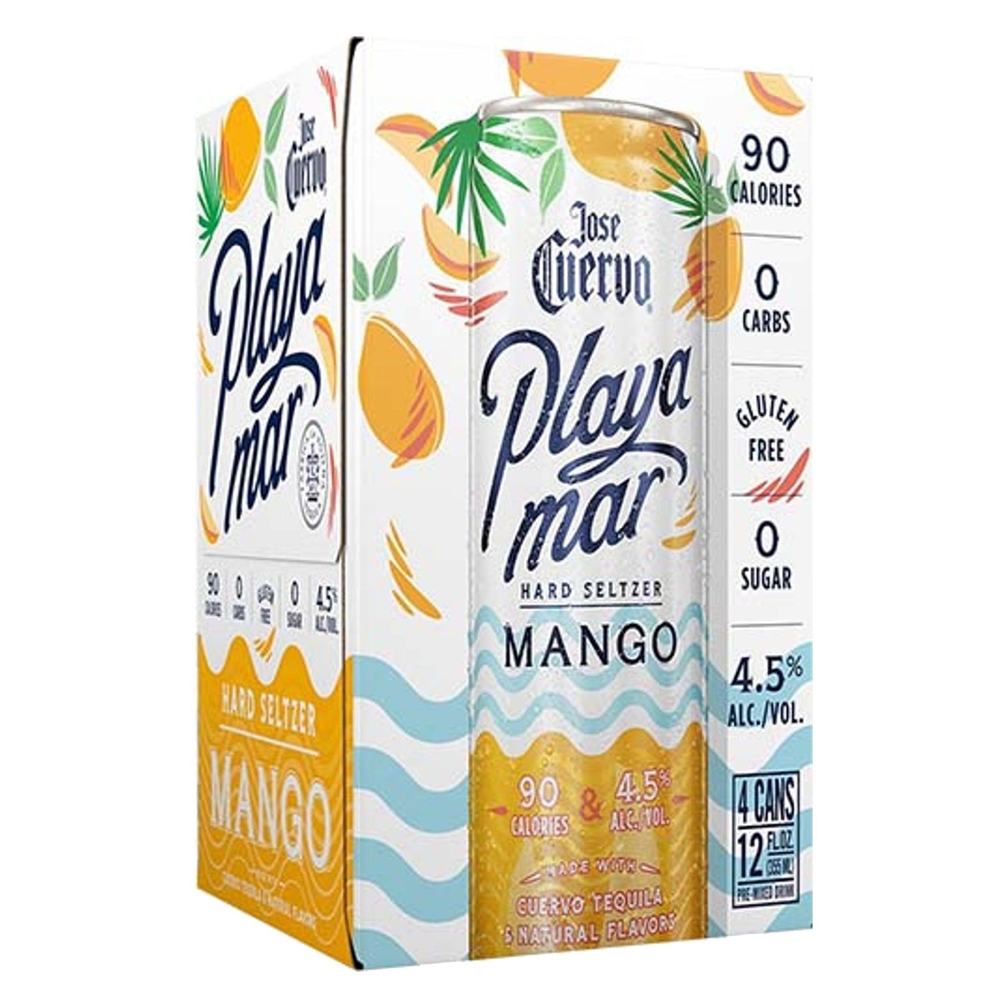 Jose Cuervo Playamar Mango Tequila Hard Seltzer (4pk)