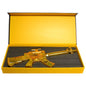 Lock and Load Carbine Gold Rifle Shaped Bourbon Whiskey (1.75L)