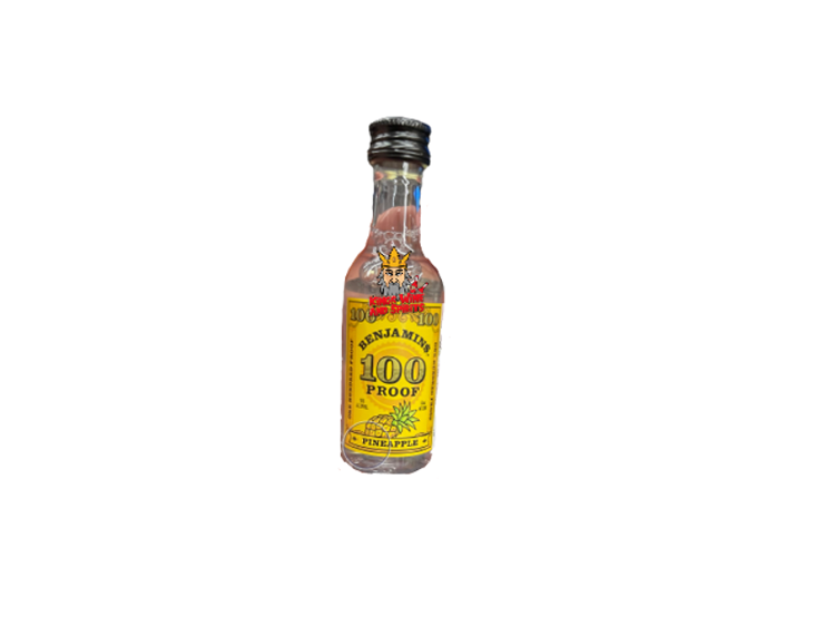 Benjamins 100 proof Pineapple (12x50ml)