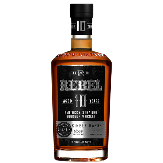 Rebel 10 Year Single Barrel Bourbon (750ml)