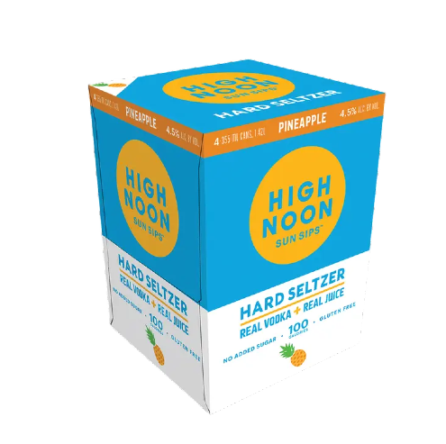 High Noon Pineapple Hard Seltzer (4pk)