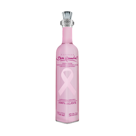 Don Ramon Lavender Infused Tequila (Breast Cancer Logo) (750ml) 