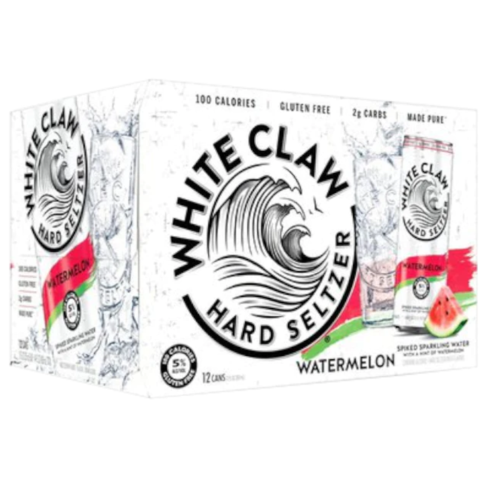 White Claw Watermelon Hard Seltzer (12pk)