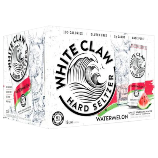 White Claw Watermelon Hard Seltzer (12pk)