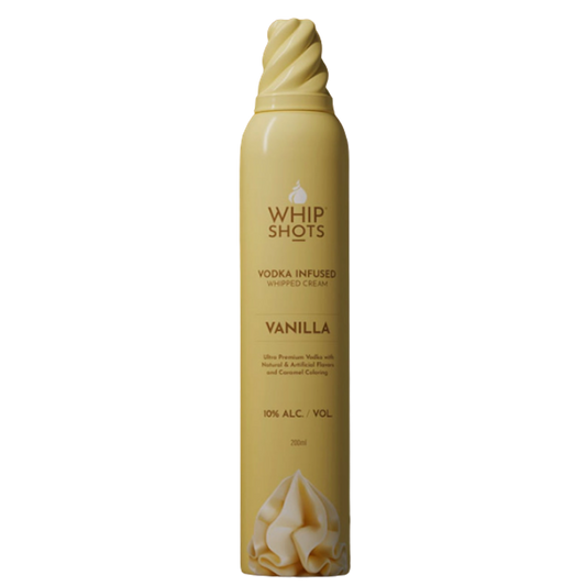 Whip Shots Vodka Infused Vanilla Whipped Cream (200ml)